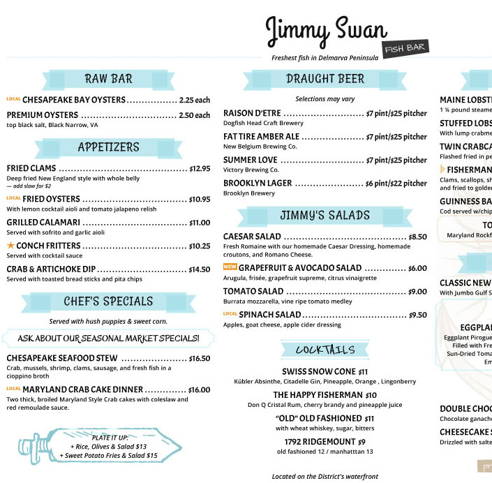 Example of a banner accents and opacity